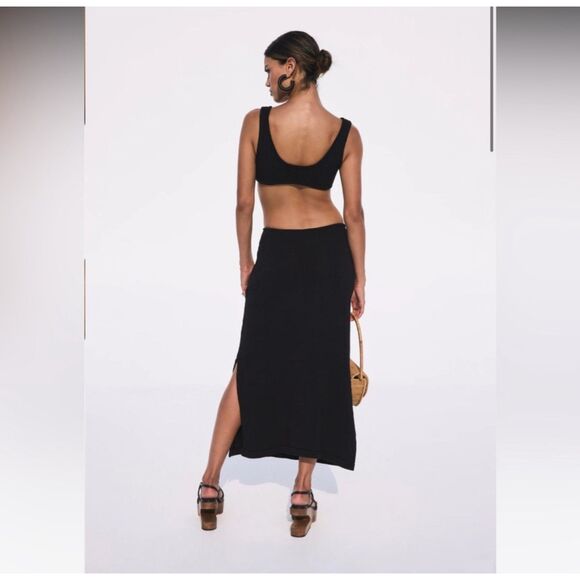 Cult Gaia Mert Cutout Ring Knit Midi Dress - Picture 2 of 4